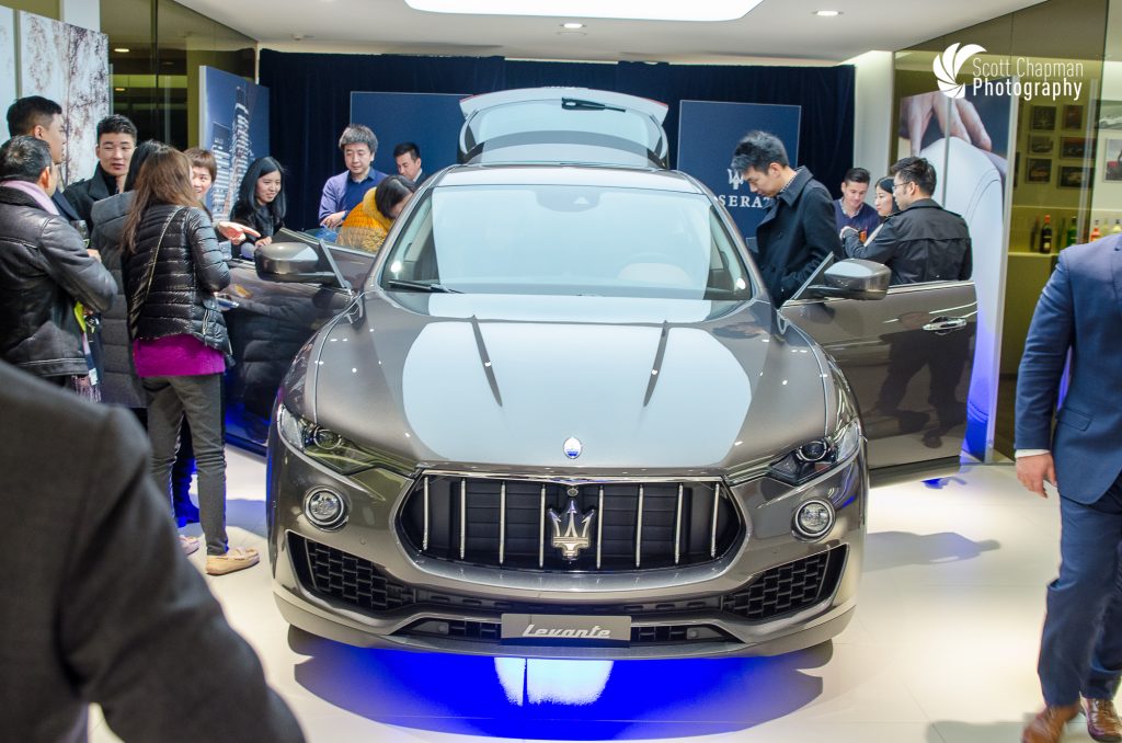 Maserati SUV car Launch with customers