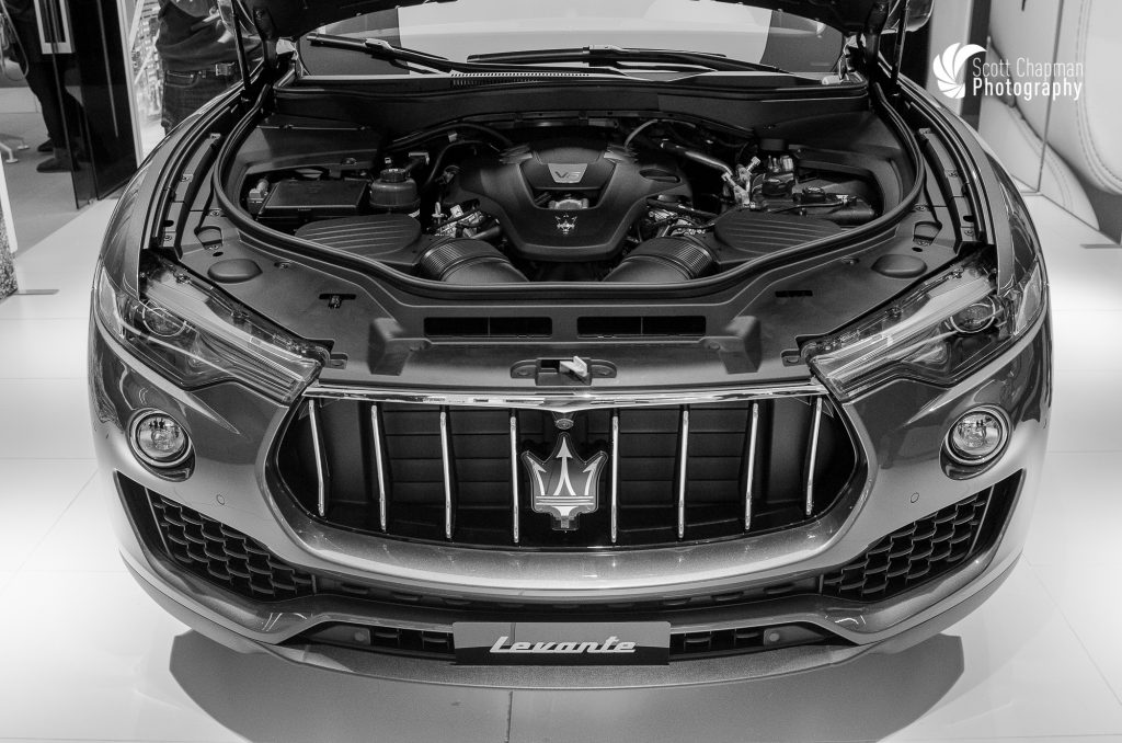 Maserati SUV car Launch engine